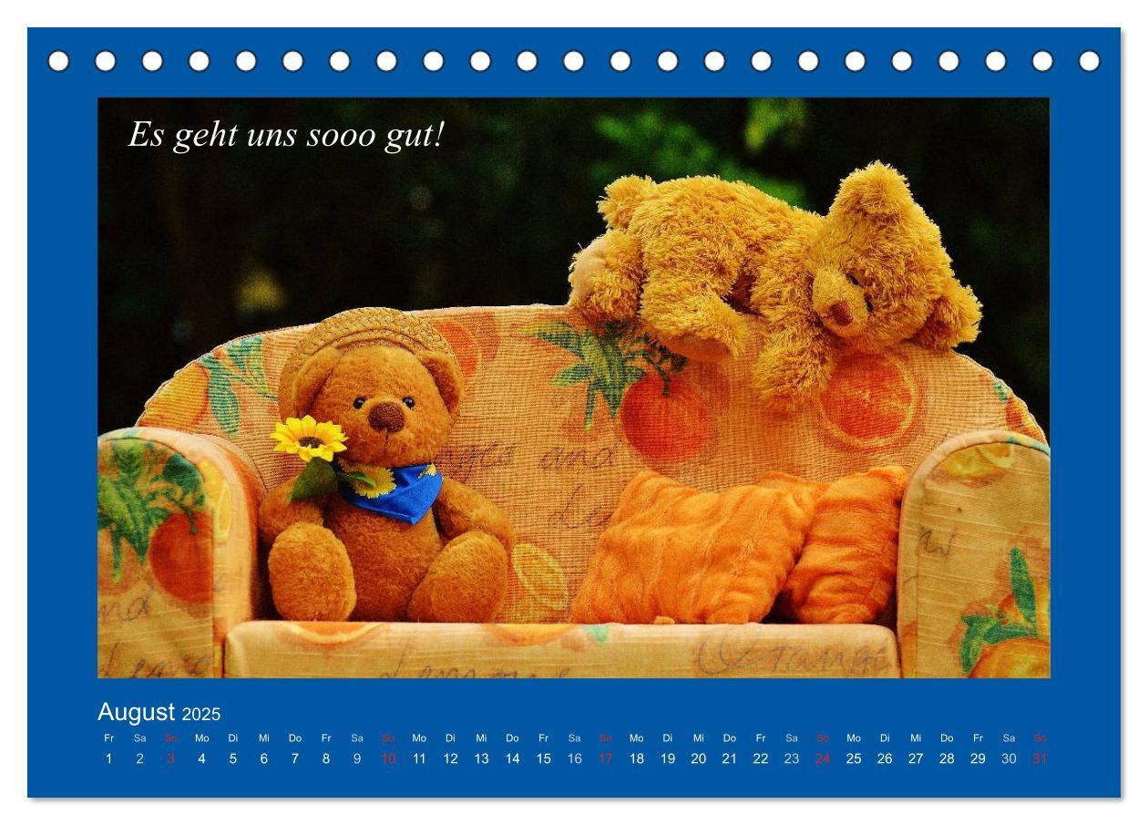 Bild: 9783435593972 | Sommer im Teddy-Land. Bär und Freunde (Tischkalender 2025 DIN A5...