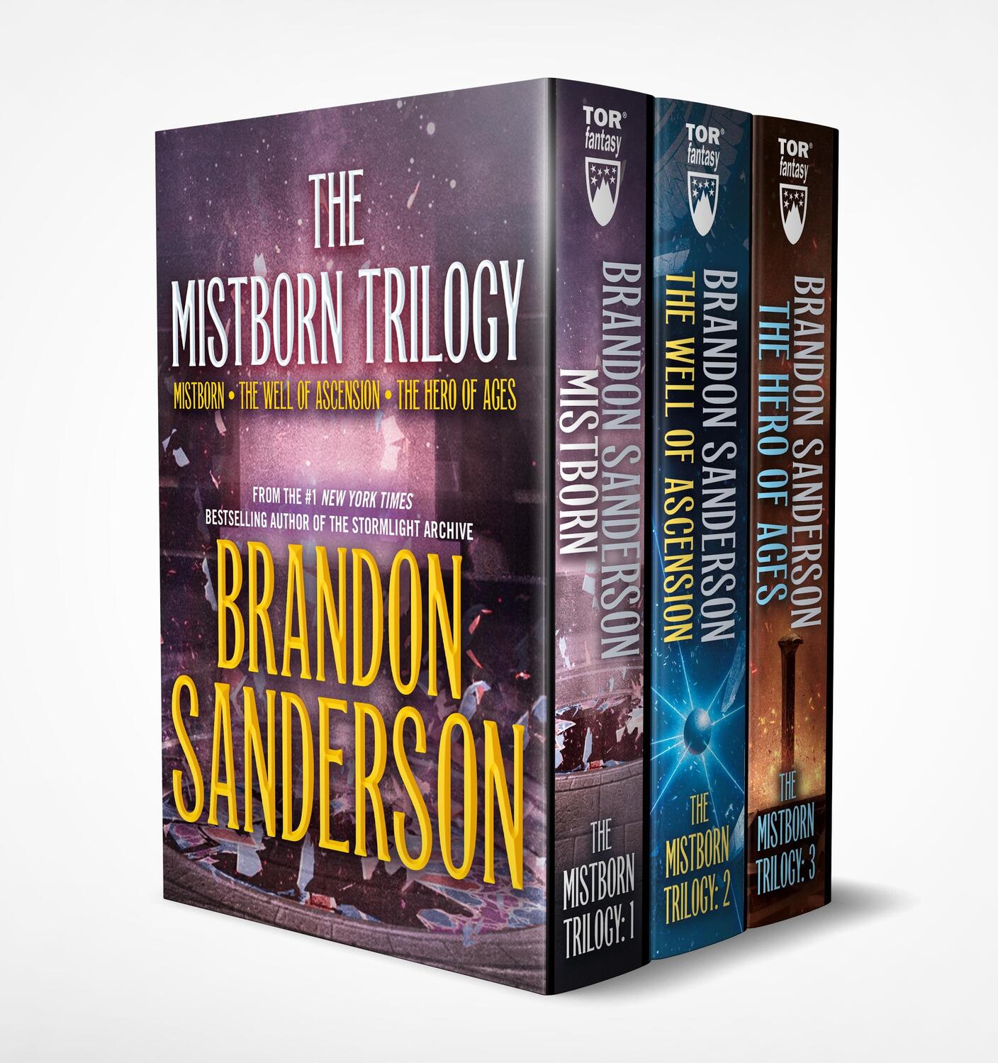 Cover: 9781250267177 | Mistborn Boxed Set I: Mistborn, the Well of Ascension, the Hero of...