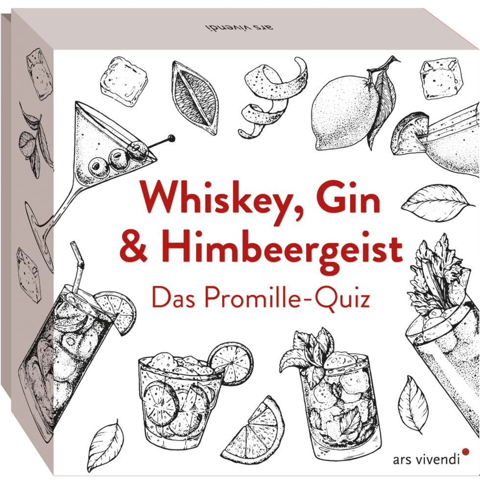 Cover: 4250364119313 | Whiskey, Gin und Himbeergeist | Das Promillequiz | Thomas A. Vilgis