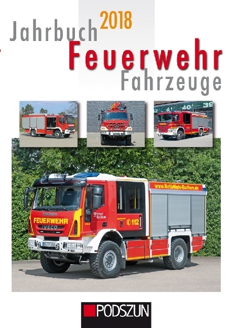 Cover: 9783861338598 | Jahrbuch Feuerwehrfahrzeuge 2018 | Taschenbuch | 2017 | Podszun