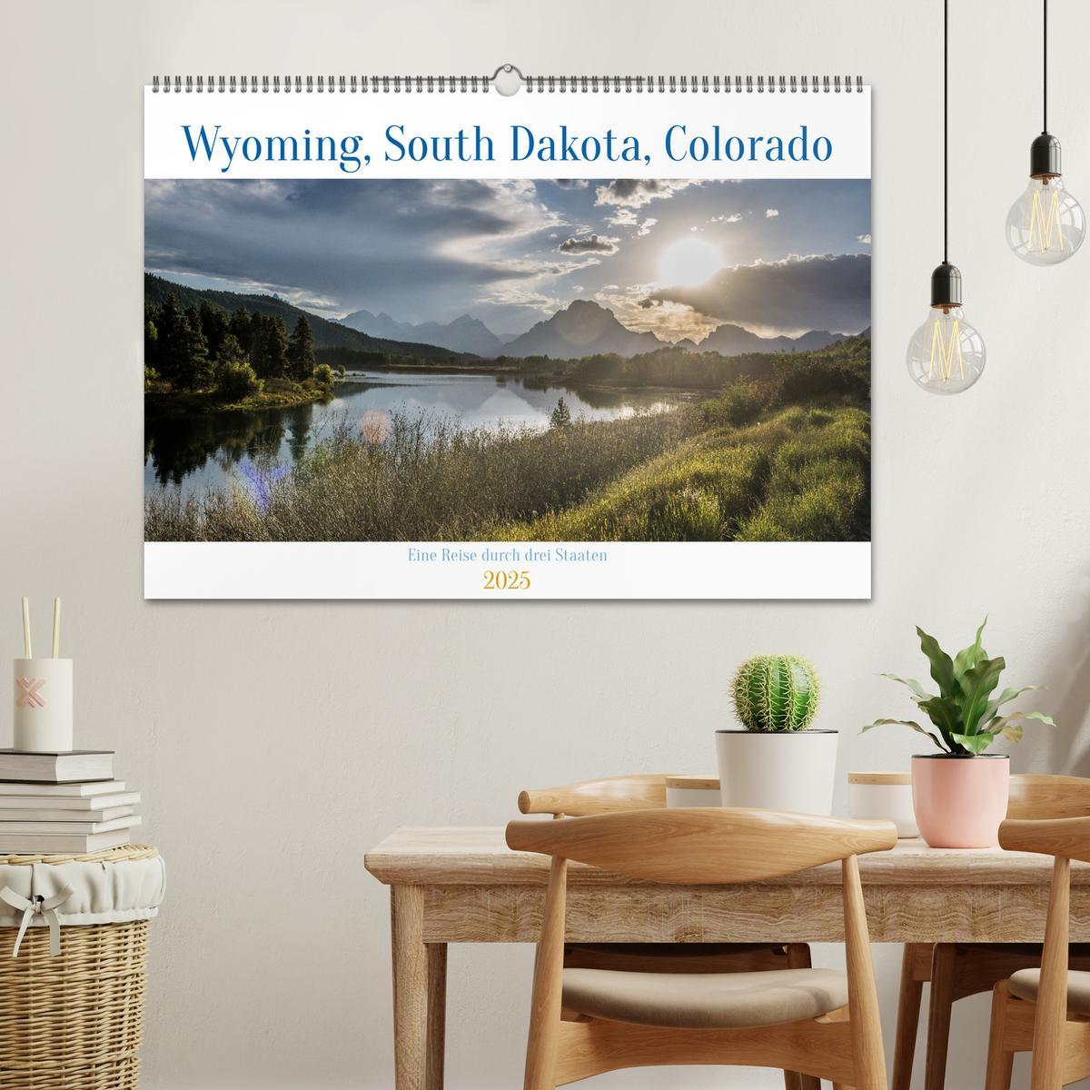 Bild: 9783383842535 | Wyoming, South Dakota Colorado (Wandkalender 2025 DIN A2 quer),...