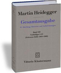 Cover: 9783465026907 | Vorläufiges I-IV | Schwarze Hefte 1963 -1970 | Martin Heidegger | Buch