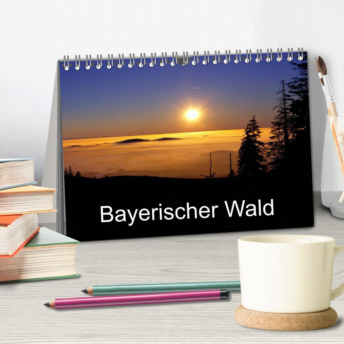 Bild: 9783435728619 | Bayerischer Wald (Tischkalender 2025 DIN A5 quer), CALVENDO...