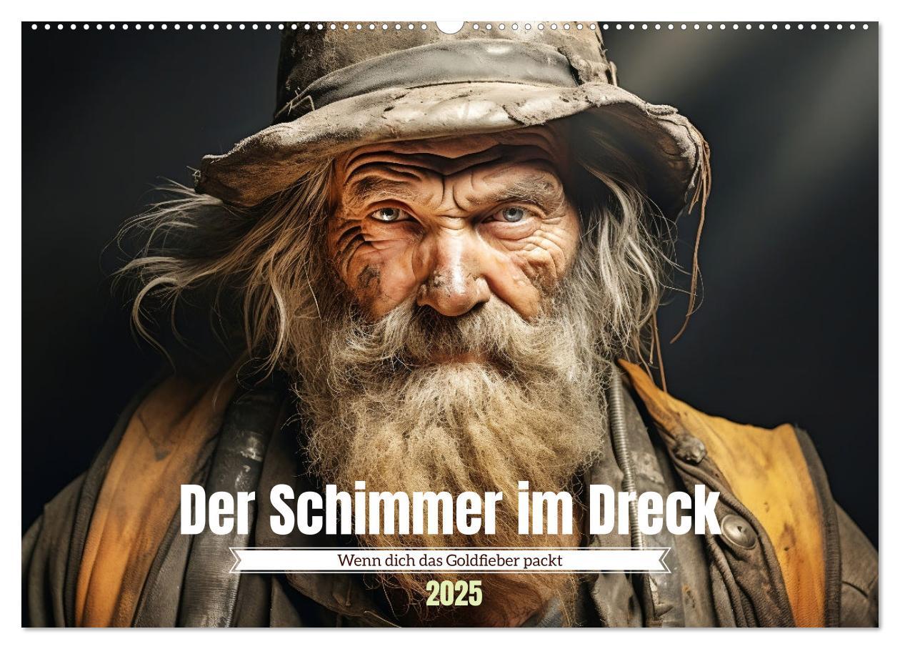 Cover: 9783383837944 | Der Schimmer im Dreck (Wandkalender 2025 DIN A2 quer), CALVENDO...