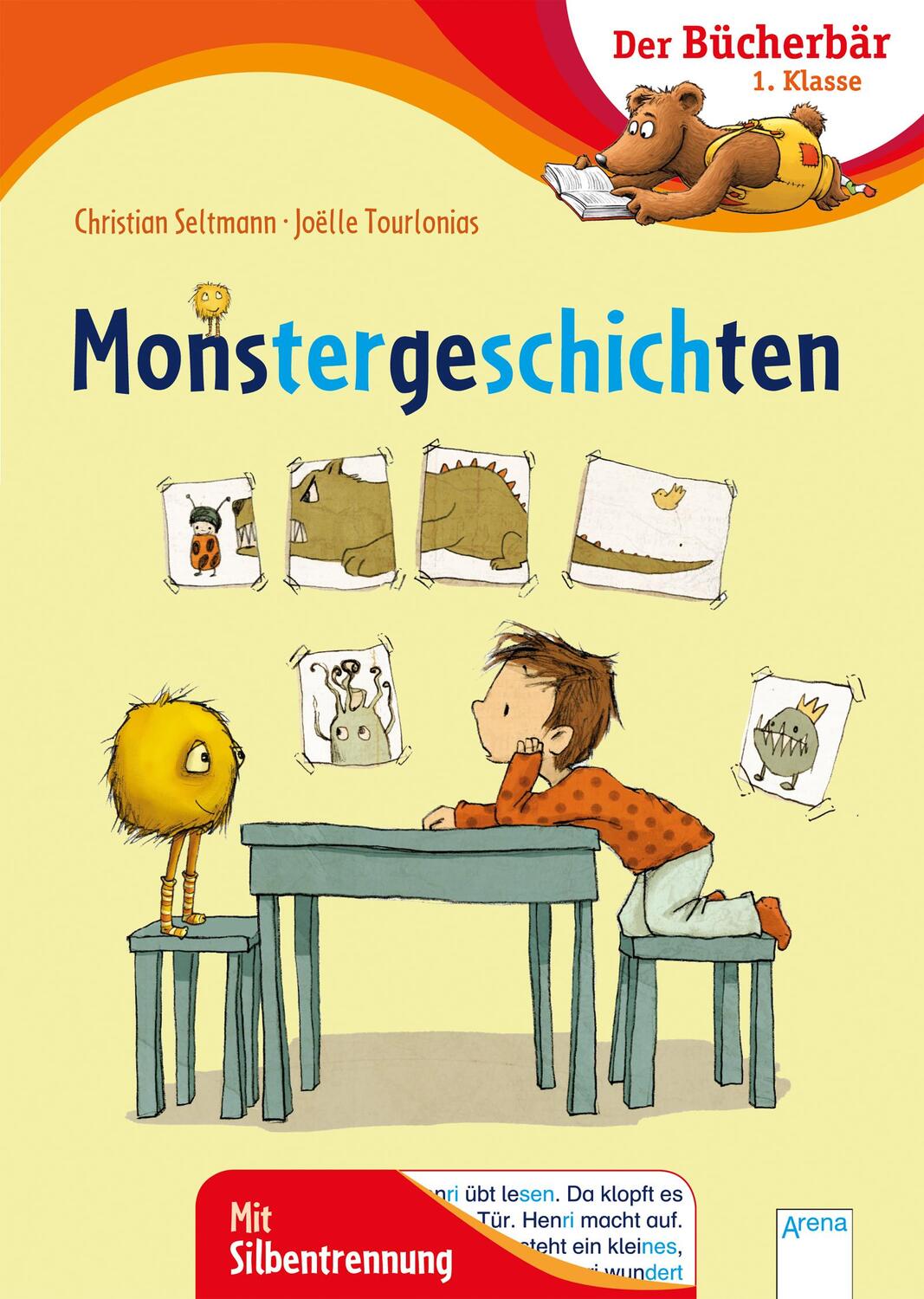 Cover: 9783401716503 | Monstergeschichten | Der Bücherbär: 1. Klasse. Mit Silbentrennung