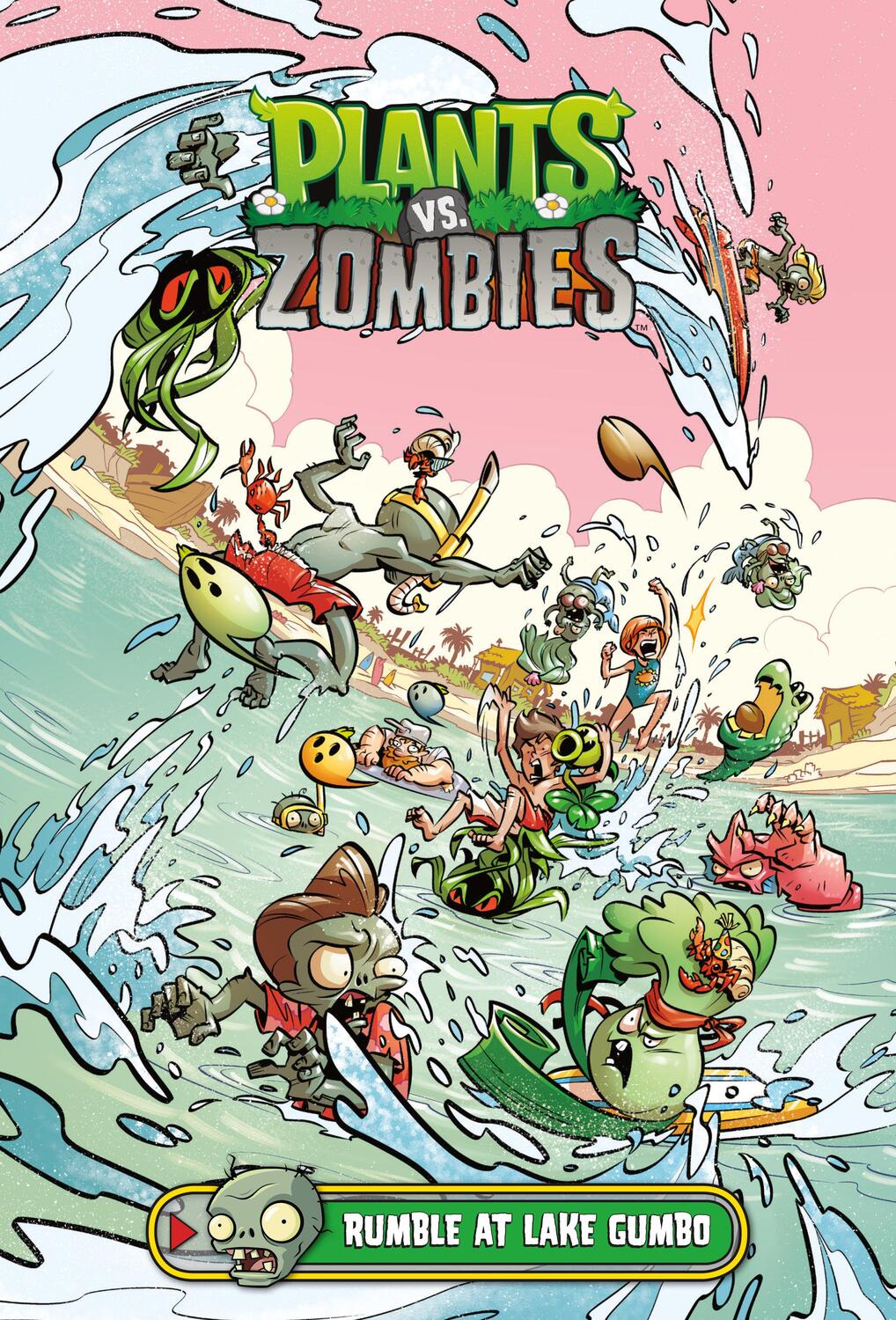 Cover: 9781506704975 | Plants vs. Zombies Volume 10: Rumble at Lake Gumbo | Paul Tobin | Buch
