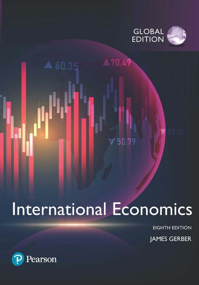 Cover: 9781292433998 | International Economics, Global Edition | James Gerber | Taschenbuch