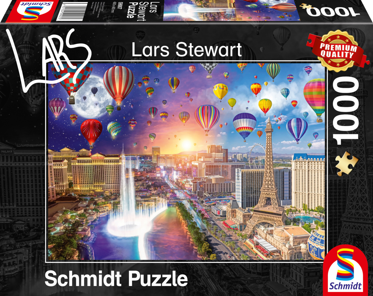 Cover: 4001504599072 | Las Vegas, Night and Day (Puzzle) | Lars Stewart | Spiel | 59907