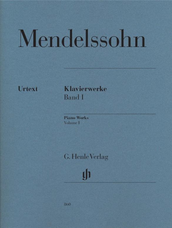 Cover: 9790201808604 | Klavierwerke Band I | Felix Mendelssohn Bartholdy | Taschenbuch | 2009