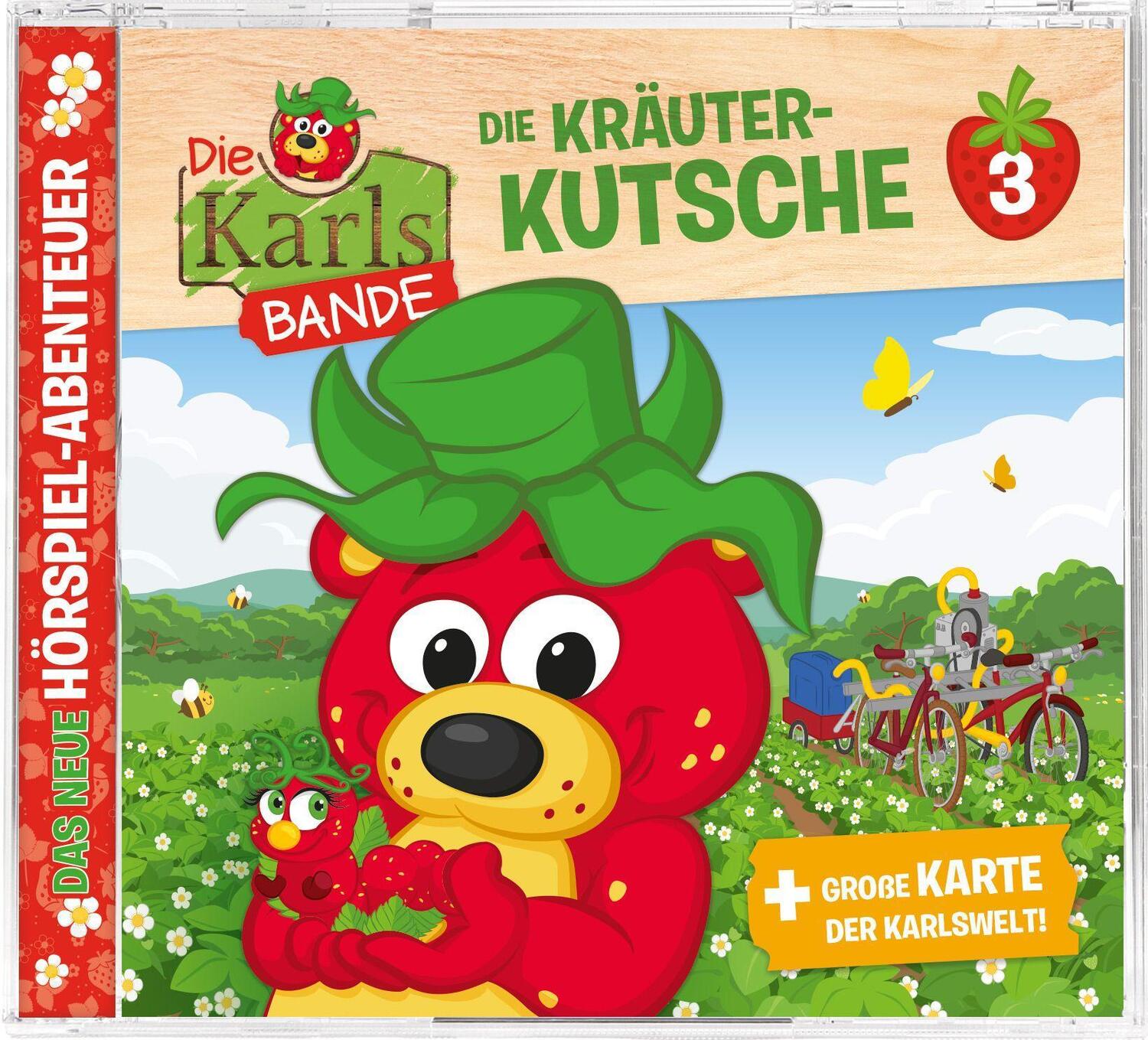 Cover: 4001504223038 | Folge 3:Die Kräuter-Kutsche | Die Karls-Bande | Audio-CD | 2021