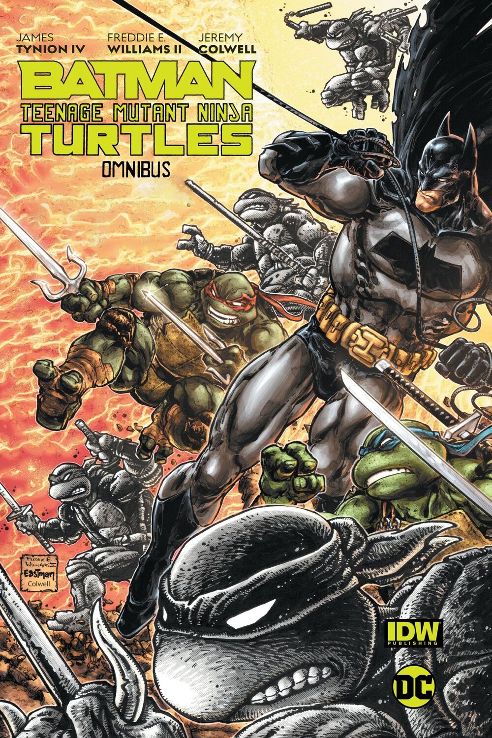 Cover: 9781779513403 | Batman/Teenage Mutant Ninja Turtles Omnibus | Williams (u. a.) | Buch