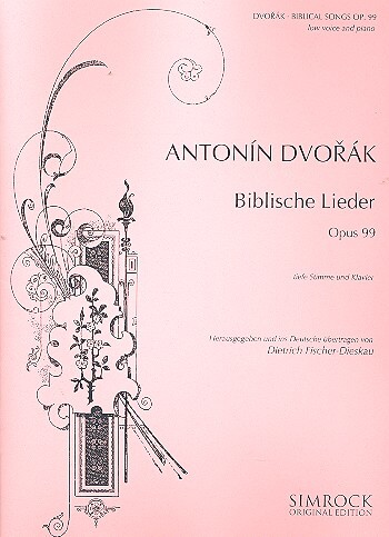 Cover: 9790221111876 | Biblical Songs op. 99 | Dietrich Fischer-Dieskau | Buch