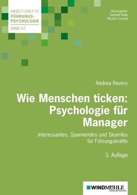 Cover: 9783864510519 | Wie Menschen ticken: Psychologie für Manager | Andrea Revers | Buch