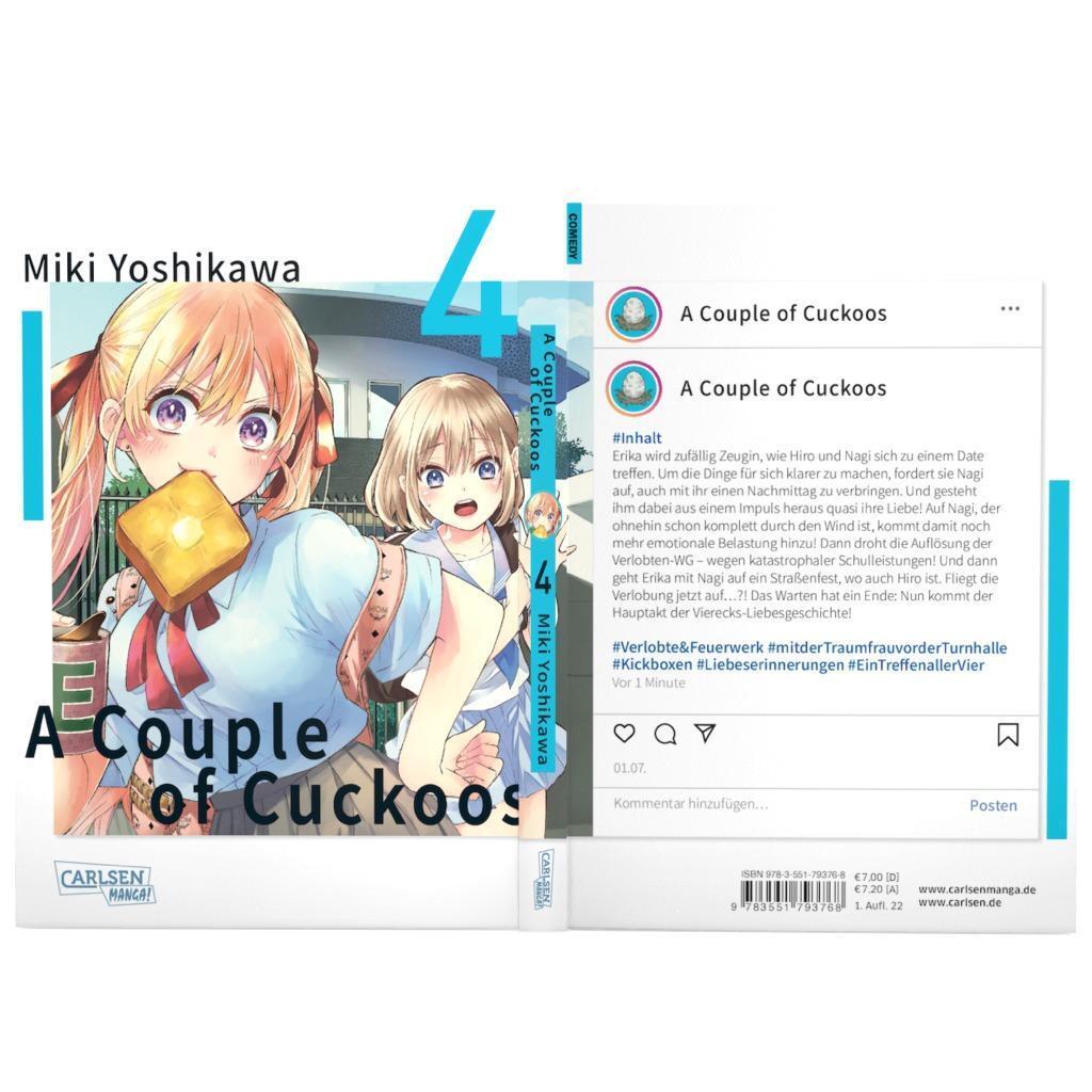 Bild: 9783551793768 | A Couple of Cuckoos 4 | Miki Yoshikawa | Taschenbuch | 192 S. | 2022
