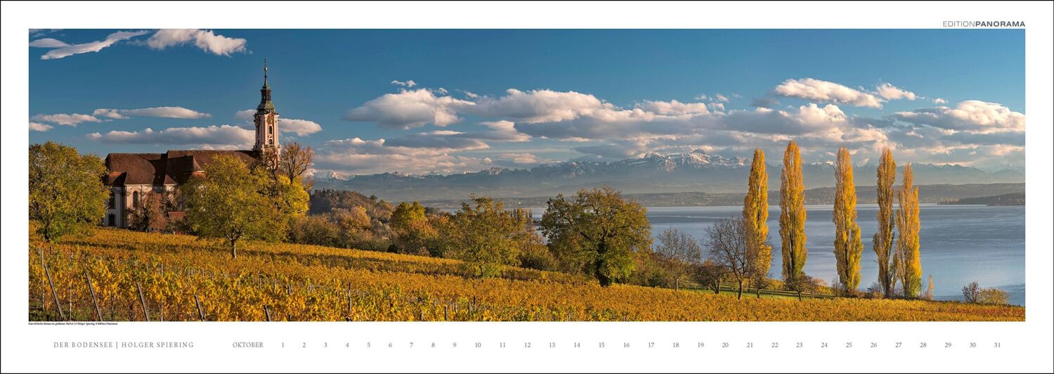 Bild: 9783898236263 | Der Bodensee | Holger Spiering | Kalender | XIV | Deutsch | 2024