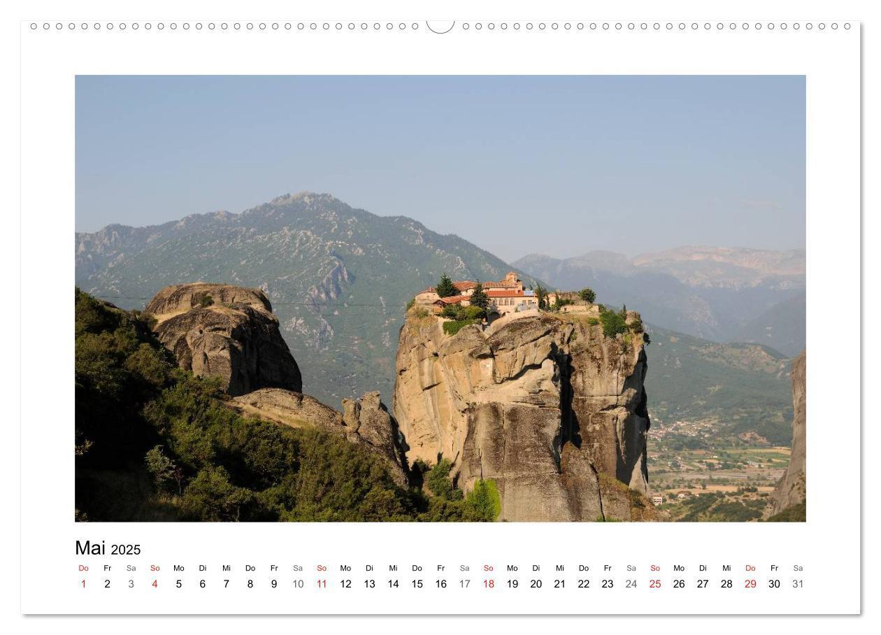 Bild: 9783435635238 | Nordgriechenland ¿ Pilion, Meteora, Sithonia (Wandkalender 2025 DIN...