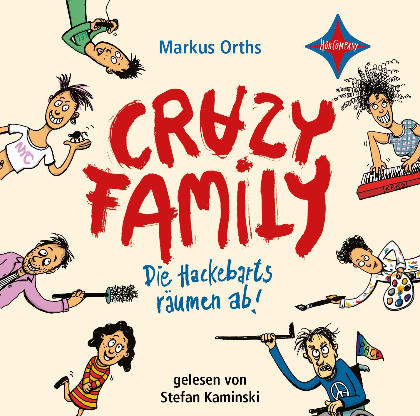 Cover: 9783966320764 | Crazy Family | Markus Orths | Audio-CD | 2 Audio-CDs | Deutsch | 2023