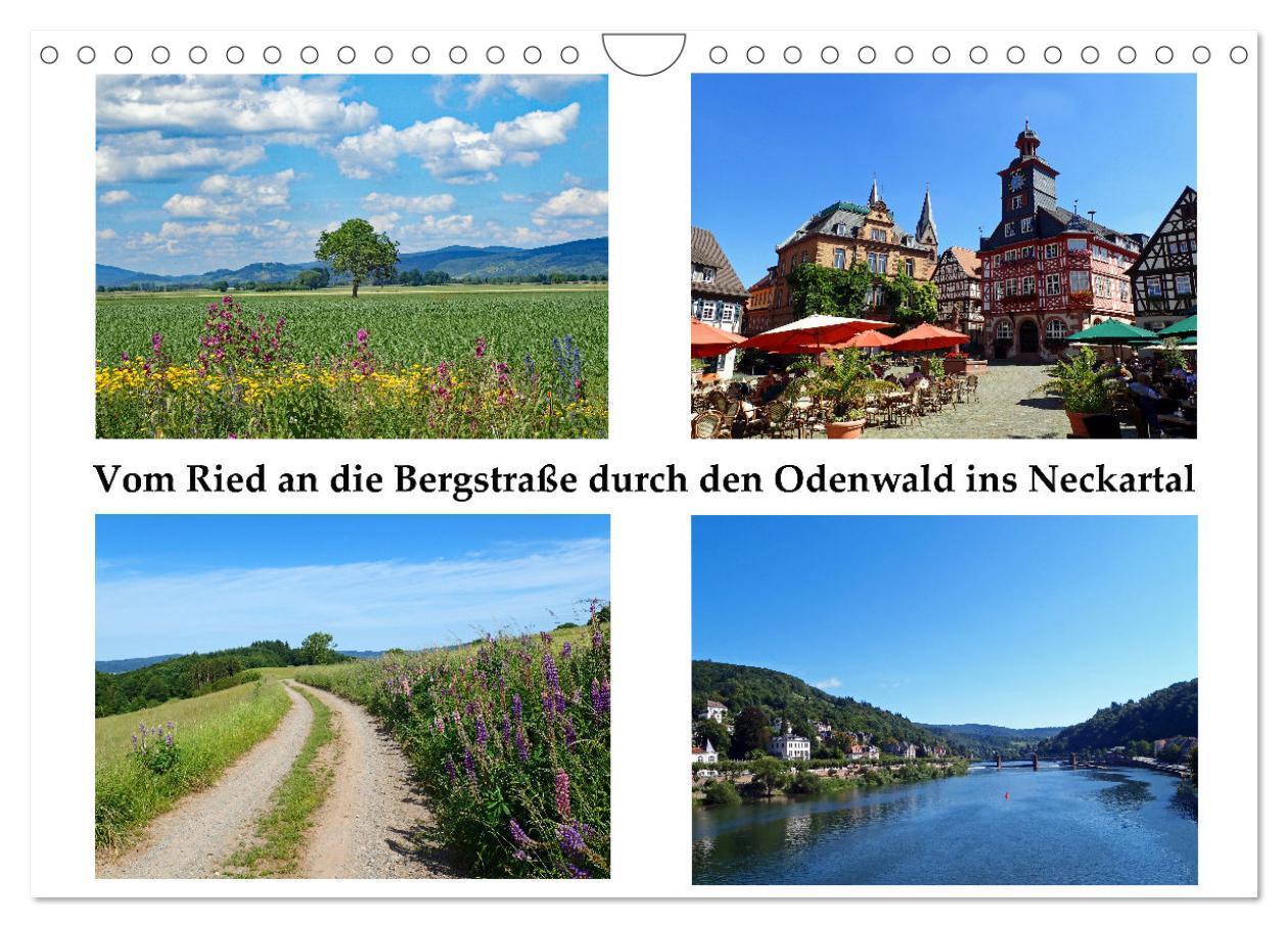 Cover: 9783435091386 | Vom Ried an die Bergstraße, durch den Odenwald ins Neckartal...