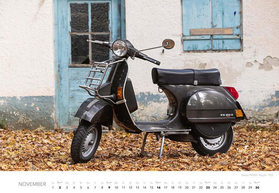 Bild: 9783966648387 | Vespa Kalender 2025 | La Dolce Vita auf zwei Rädern. Roller Kalender