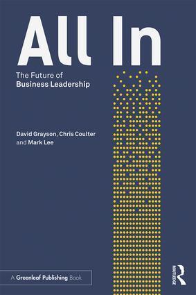 Cover: 9781138549227 | All in | The Future of Business Leadership | David Grayson (u. a.)