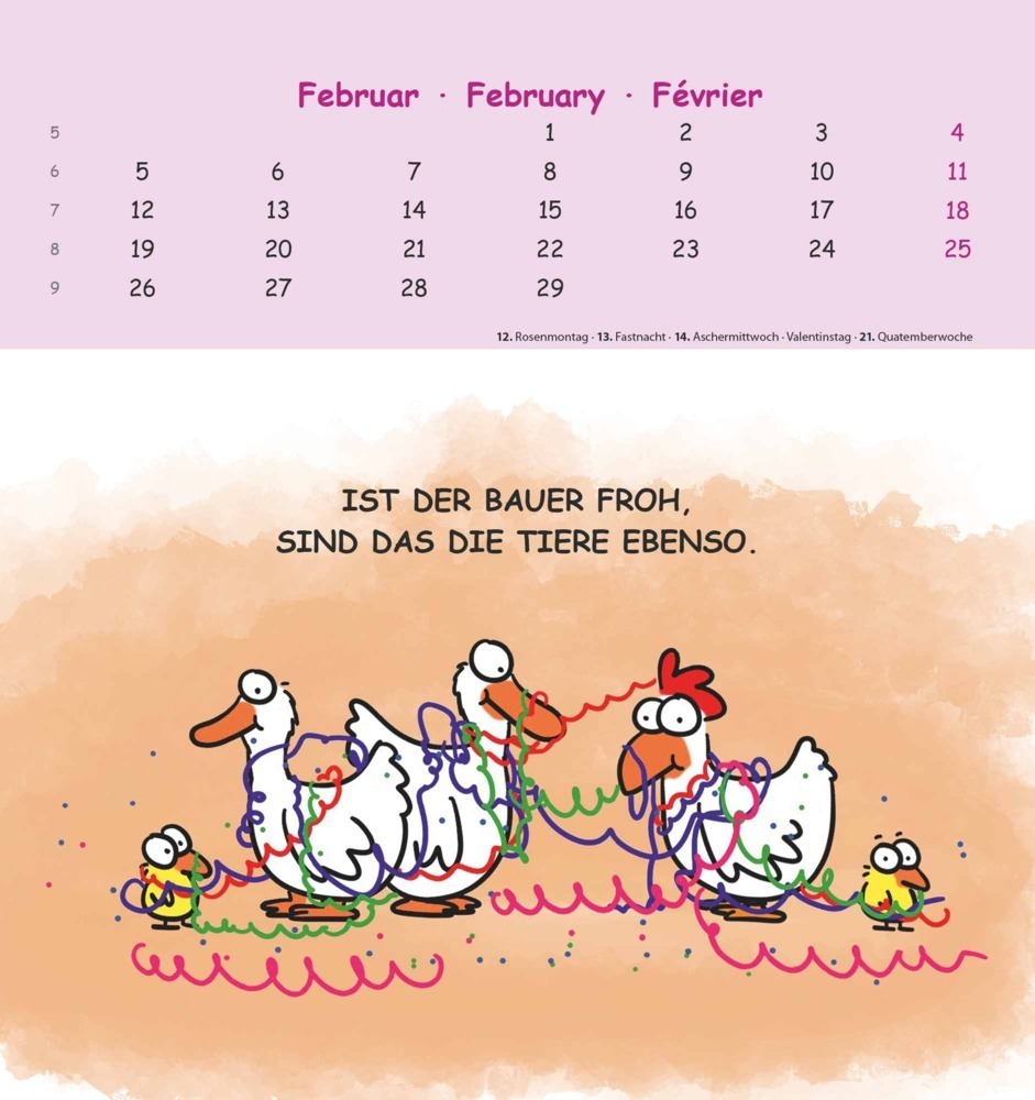Bild: 4251732339005 | Bauernregeln 2024 - Postkarten-Kalender - Kalender-mit-Postkarten -...