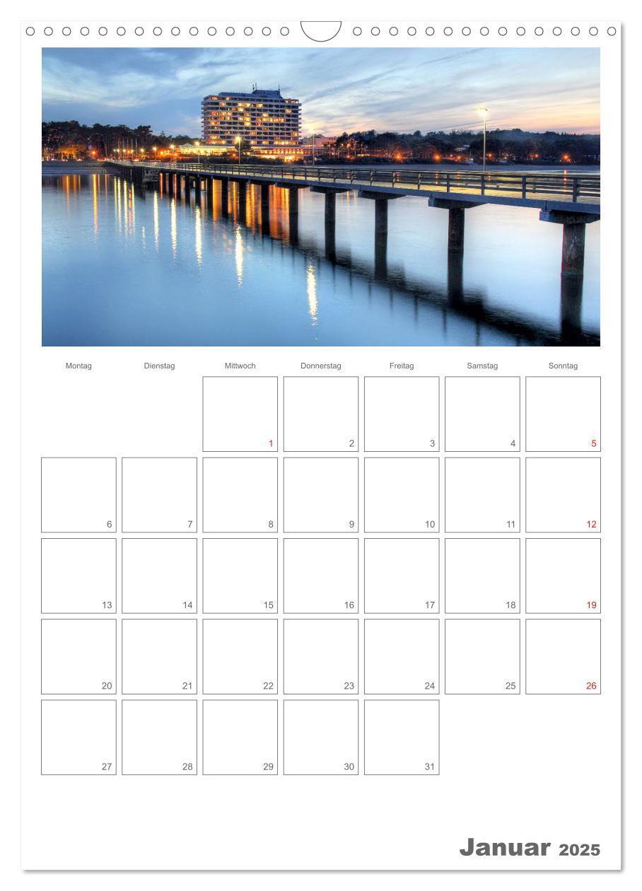 Bild: 9783457023075 | Timmendorfer Strand (Wandkalender 2025 DIN A3 hoch), CALVENDO...