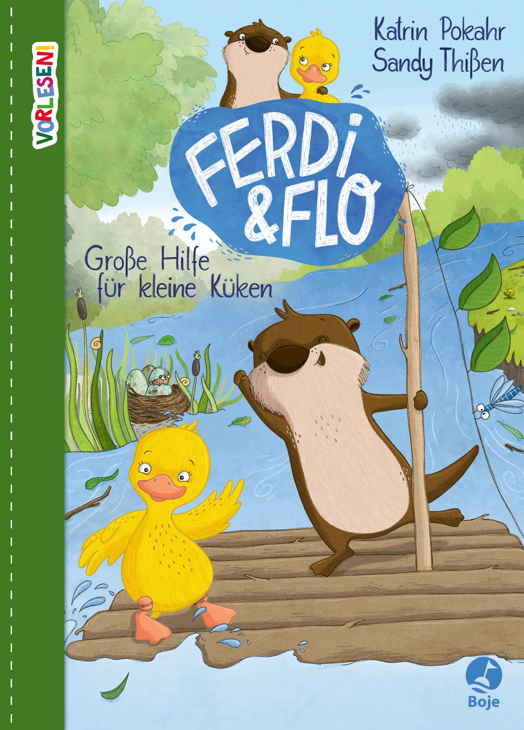 Cover: 9783414826282 | Ferdi &amp; Flo | Große Hilfe für kleine Küken. Band 2 | Katrin Pokahr