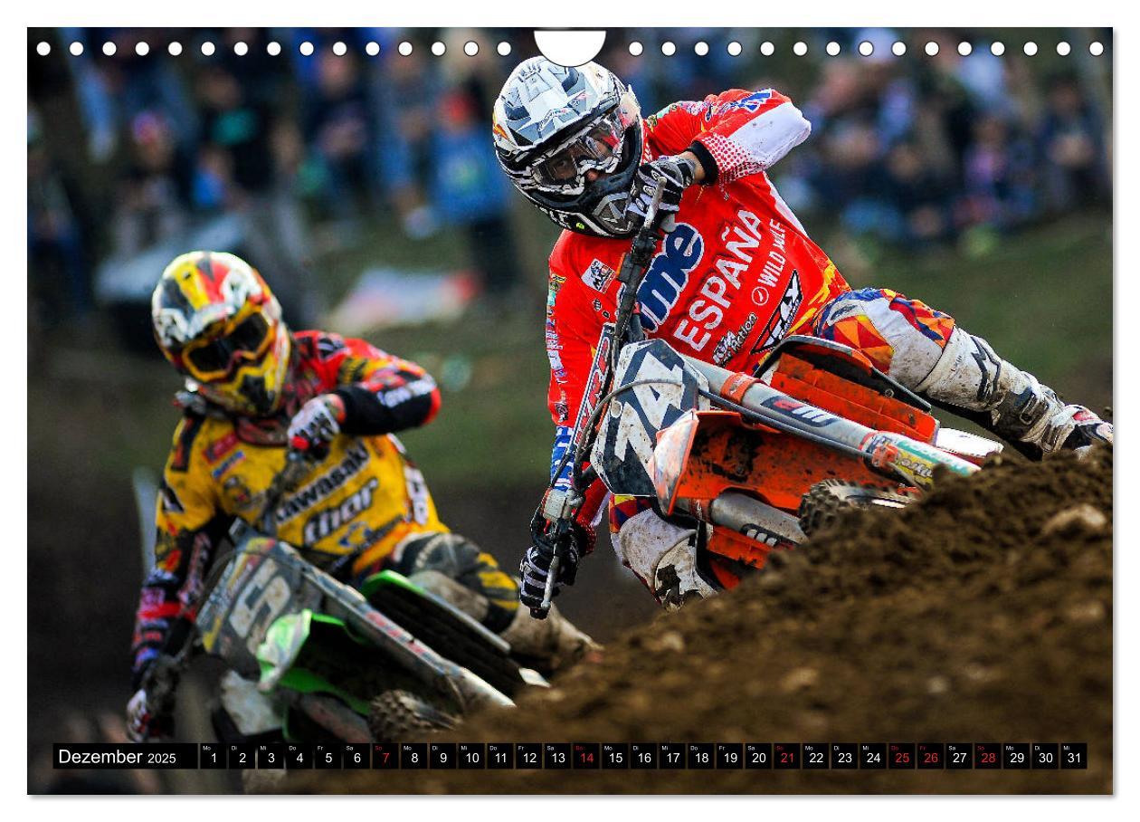 Bild: 9783435176410 | Blickpunkte Motocross (Wandkalender 2025 DIN A4 quer), CALVENDO...