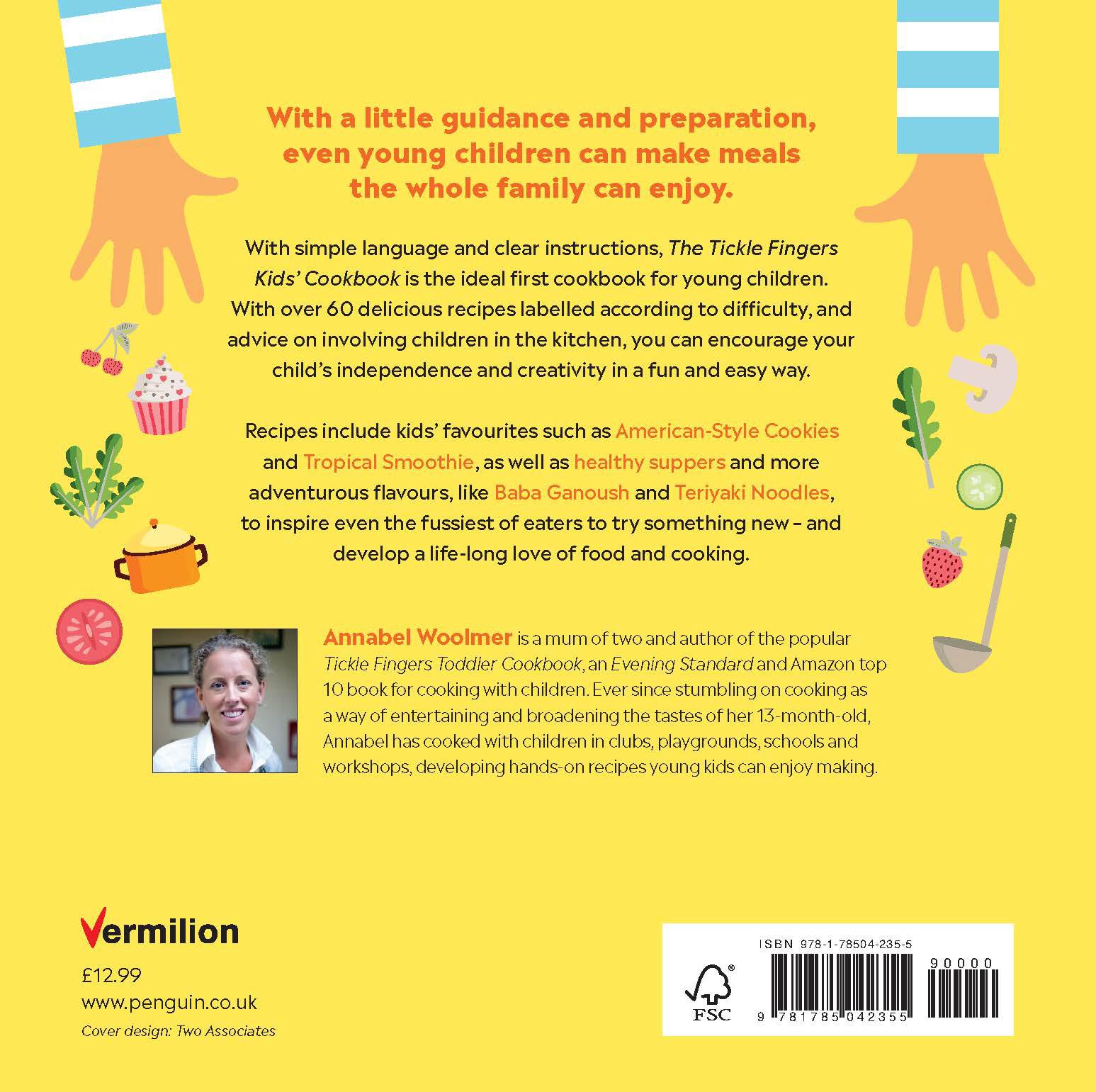 Rückseite: 9781785042355 | The Tickle Fingers Kids' Cookbook | Annabel Woolmer | Buch | Gebunden