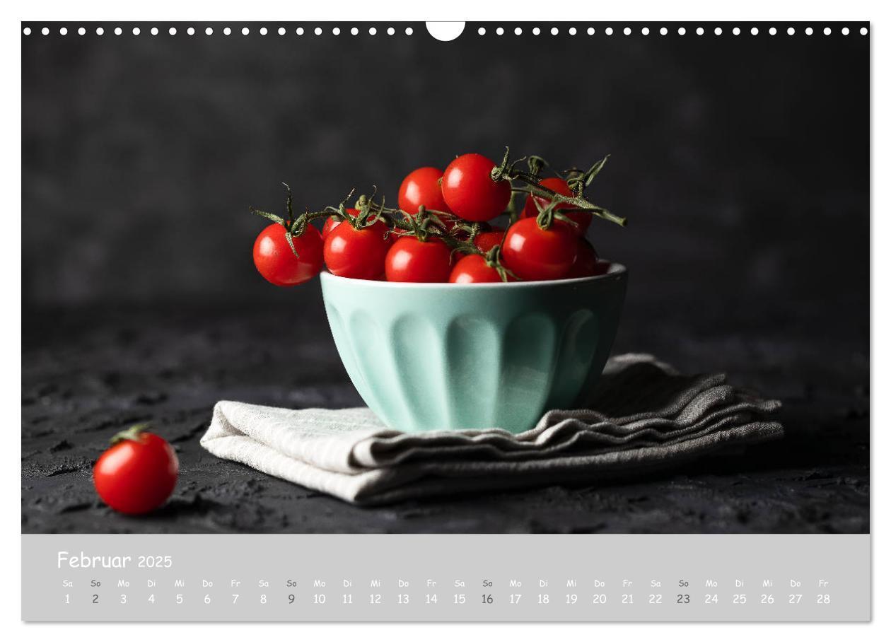 Bild: 9783435153305 | authentic FOOD art Obst und Gemüse (Wandkalender 2025 DIN A3 quer),...