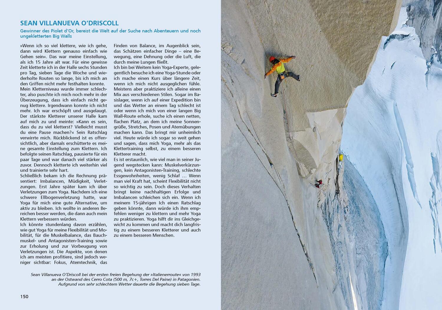 Bild: 9783763360864 | Yoga für Kletterer und Bergsportler | Petra Zink | Buch | 166 S.