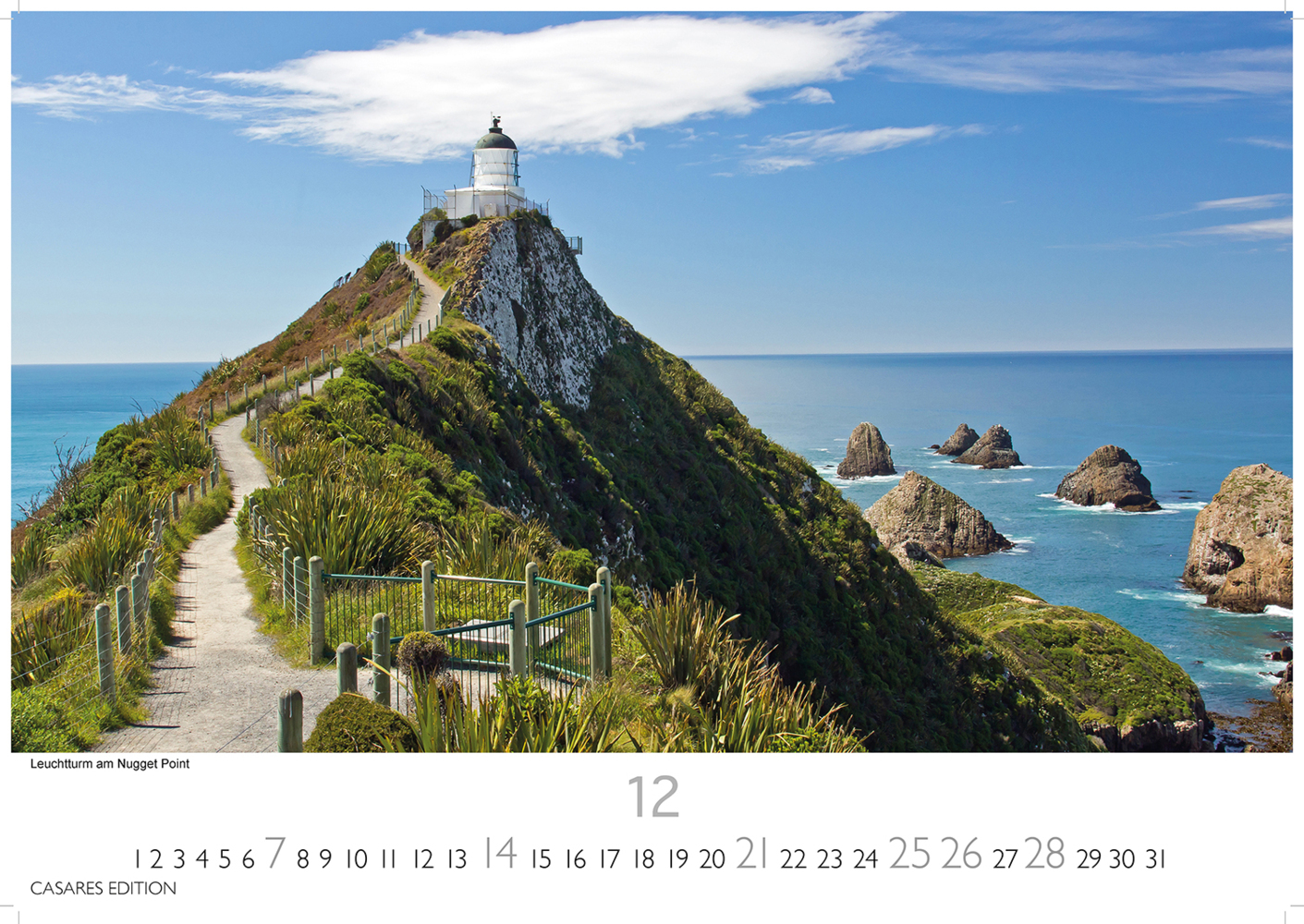 Bild: 9781835242483 | Neuseeland 2025 L 35x50cm | Kalender | 14 S. | Deutsch | 2025