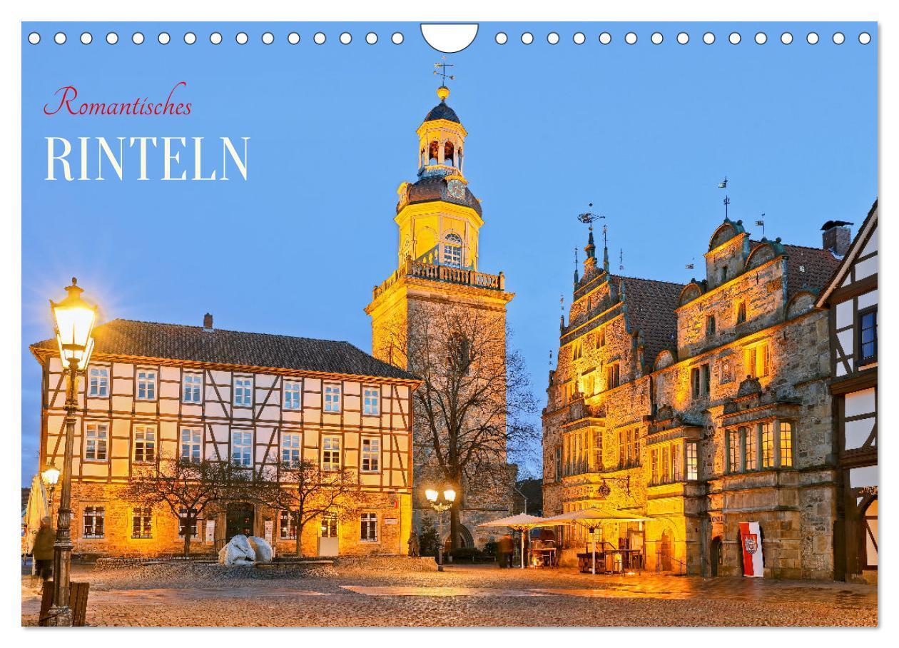 Cover: 9783435005918 | Romantisches RINTELN (Wandkalender 2025 DIN A4 quer), CALVENDO...