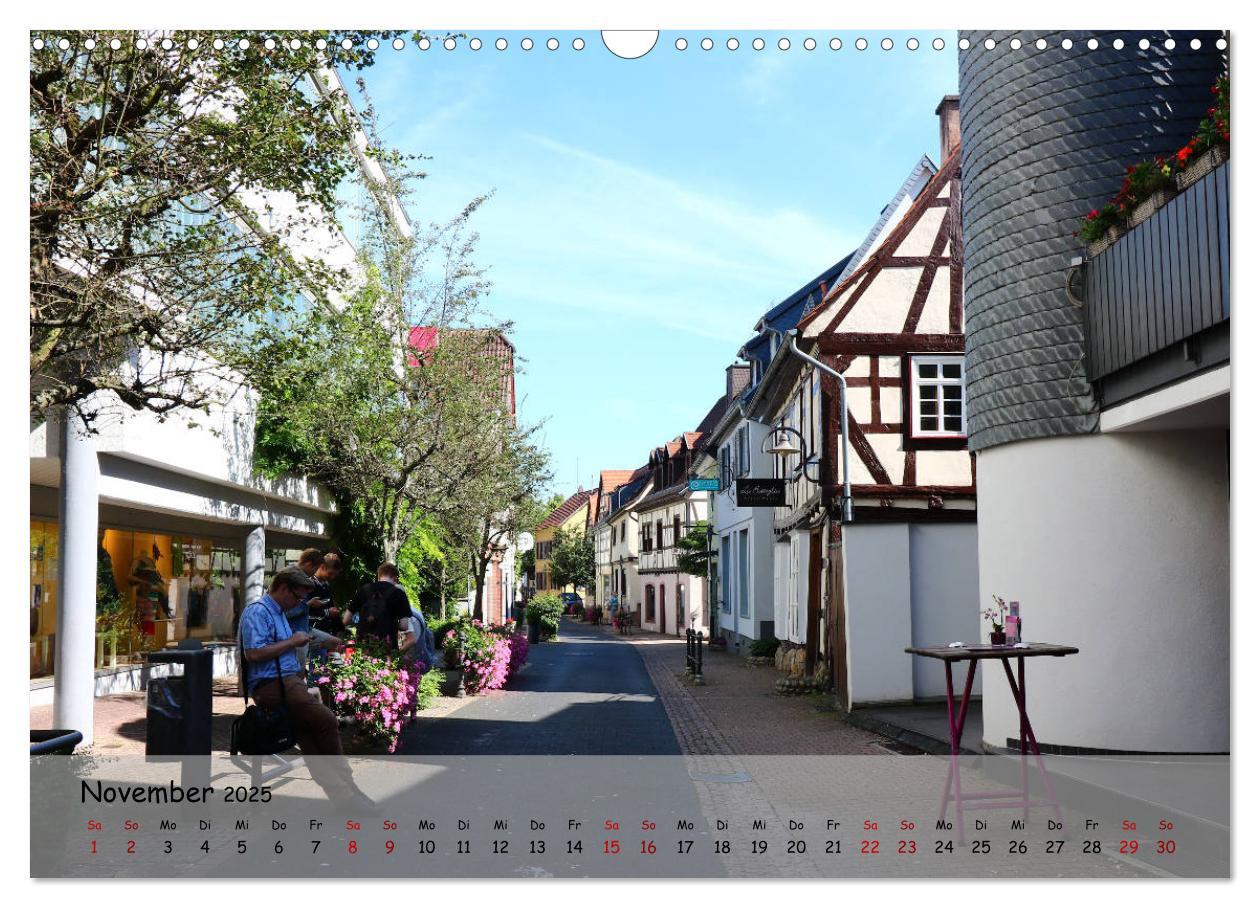 Bild: 9783435438983 | Fachwerkromantik in Hofheim am Taunus (Wandkalender 2025 DIN A3...