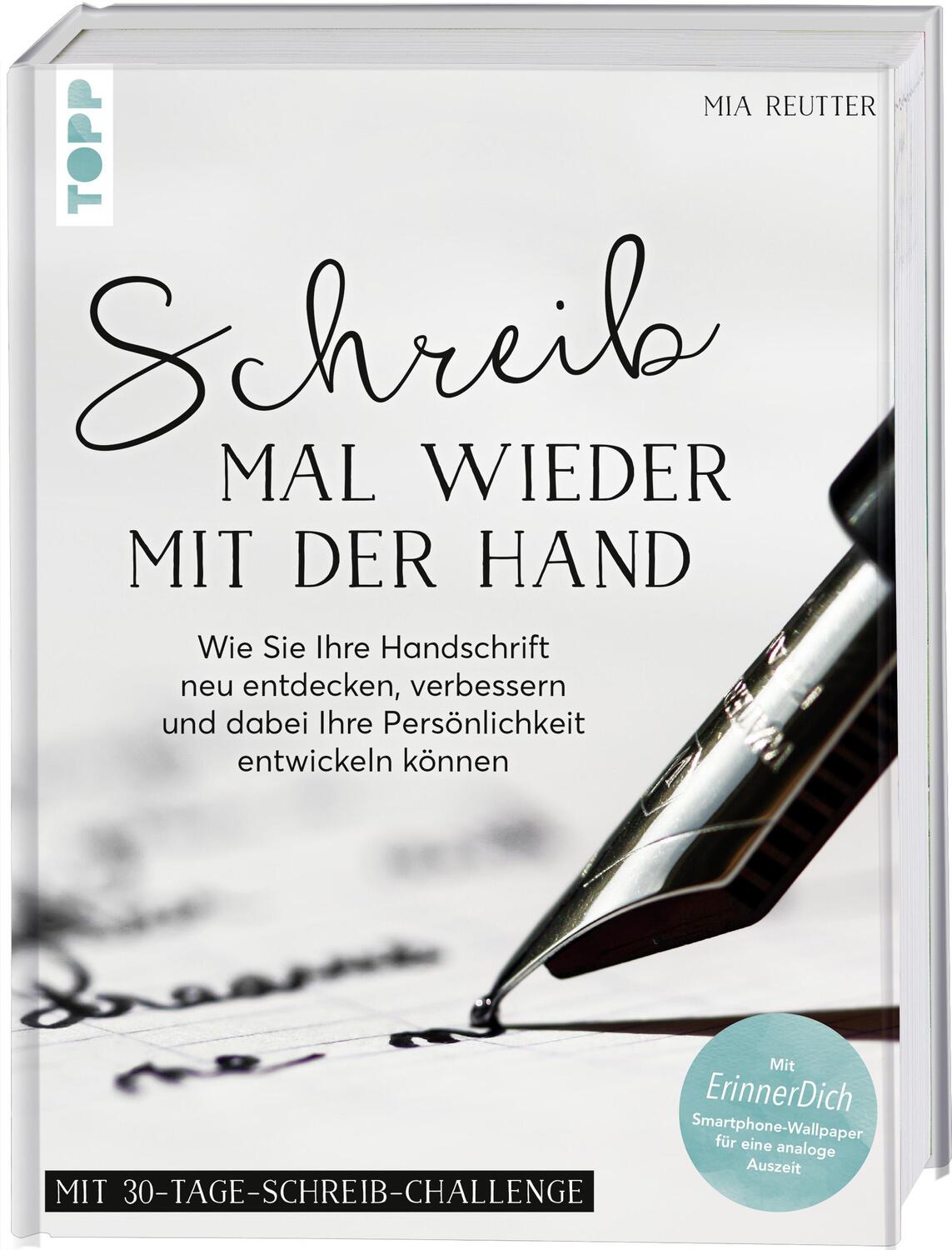 Cover: 9783772449123 | Schreib mal wieder mit der Hand | Mia Reutter | Buch | Deutsch | 2018