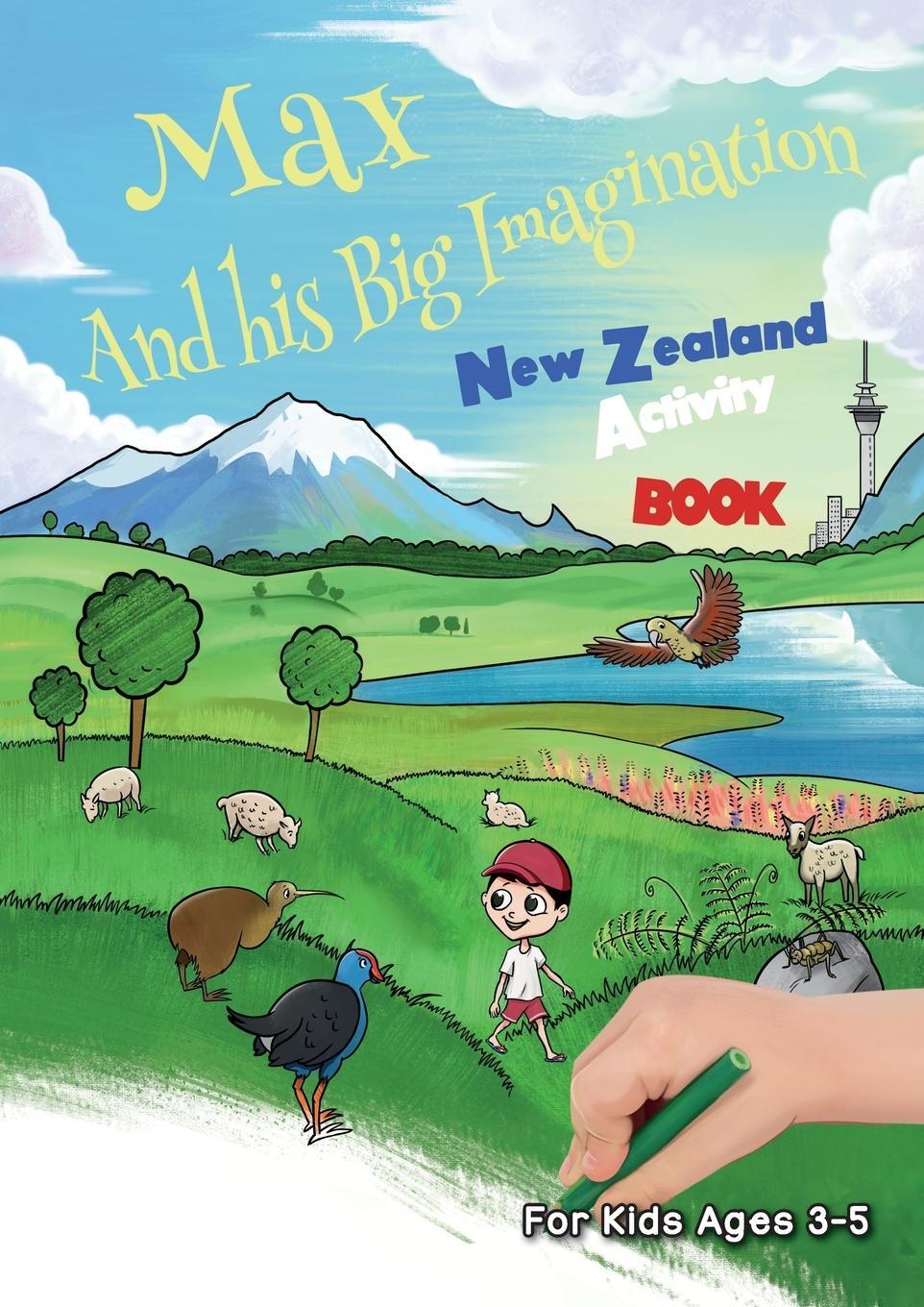Cover: 9780473501853 | Max and his Big Imagination - New Zealand Activity Book | Metge | Buch