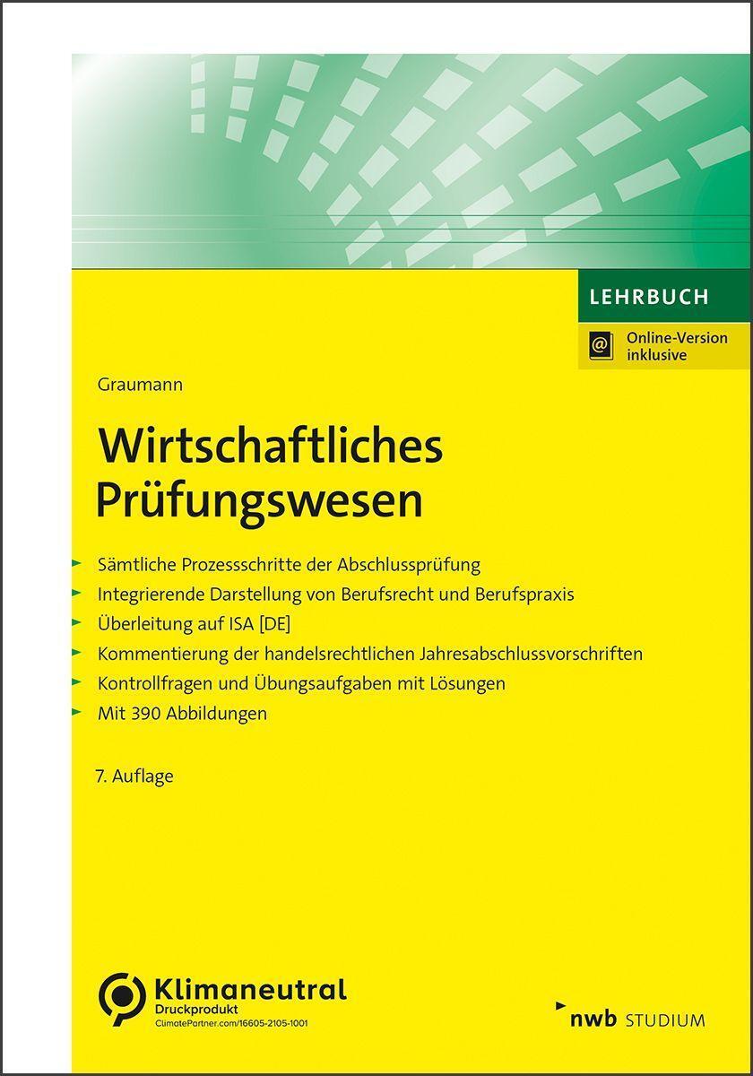 Cover: 9783482572975 | Wirtschaftliches Prüfungswesen | Mathias Graumann | Bundle | Deutsch