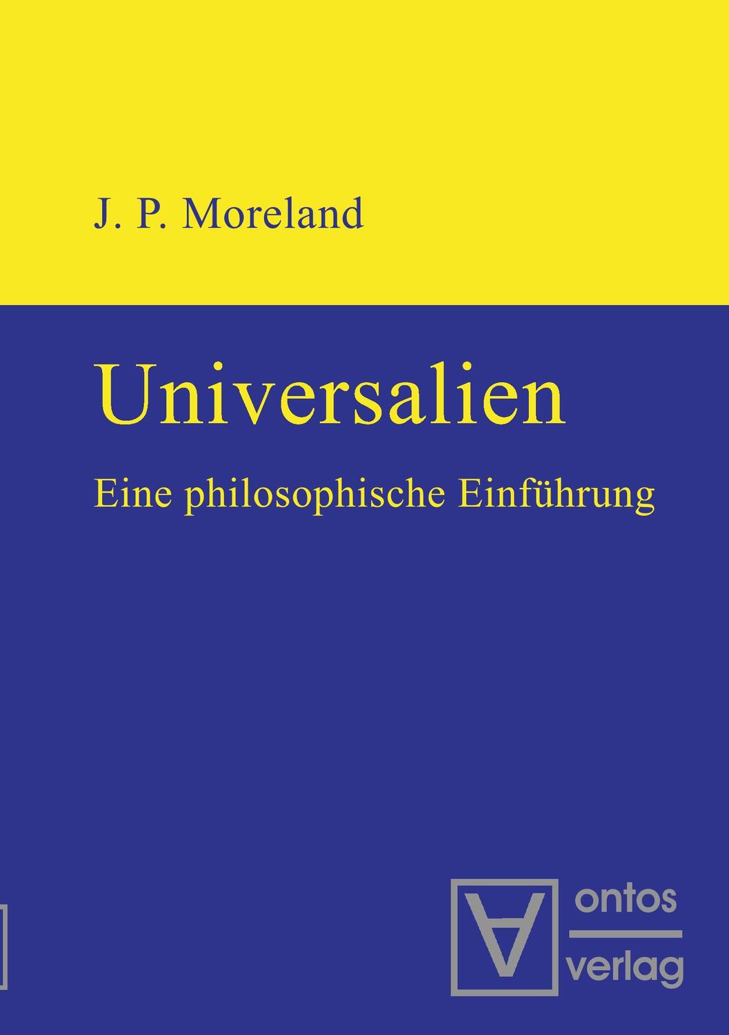 Cover: 9783110319156 | Universalien | James Moreland | Taschenbuch | Paperback | 215 S.