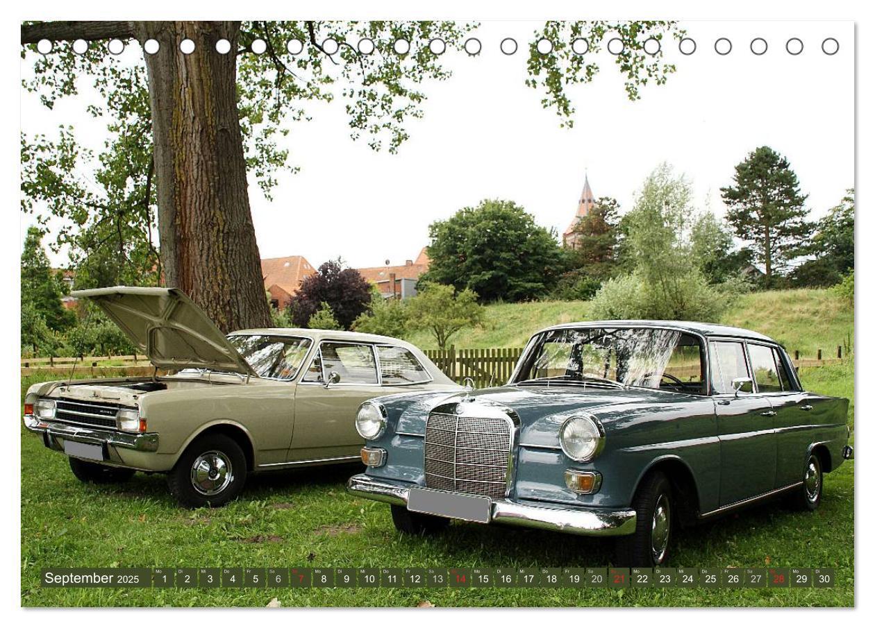 Bild: 9783435492626 | Oldtimer vergangenger Jahrzehnte (Tischkalender 2025 DIN A5 quer),...