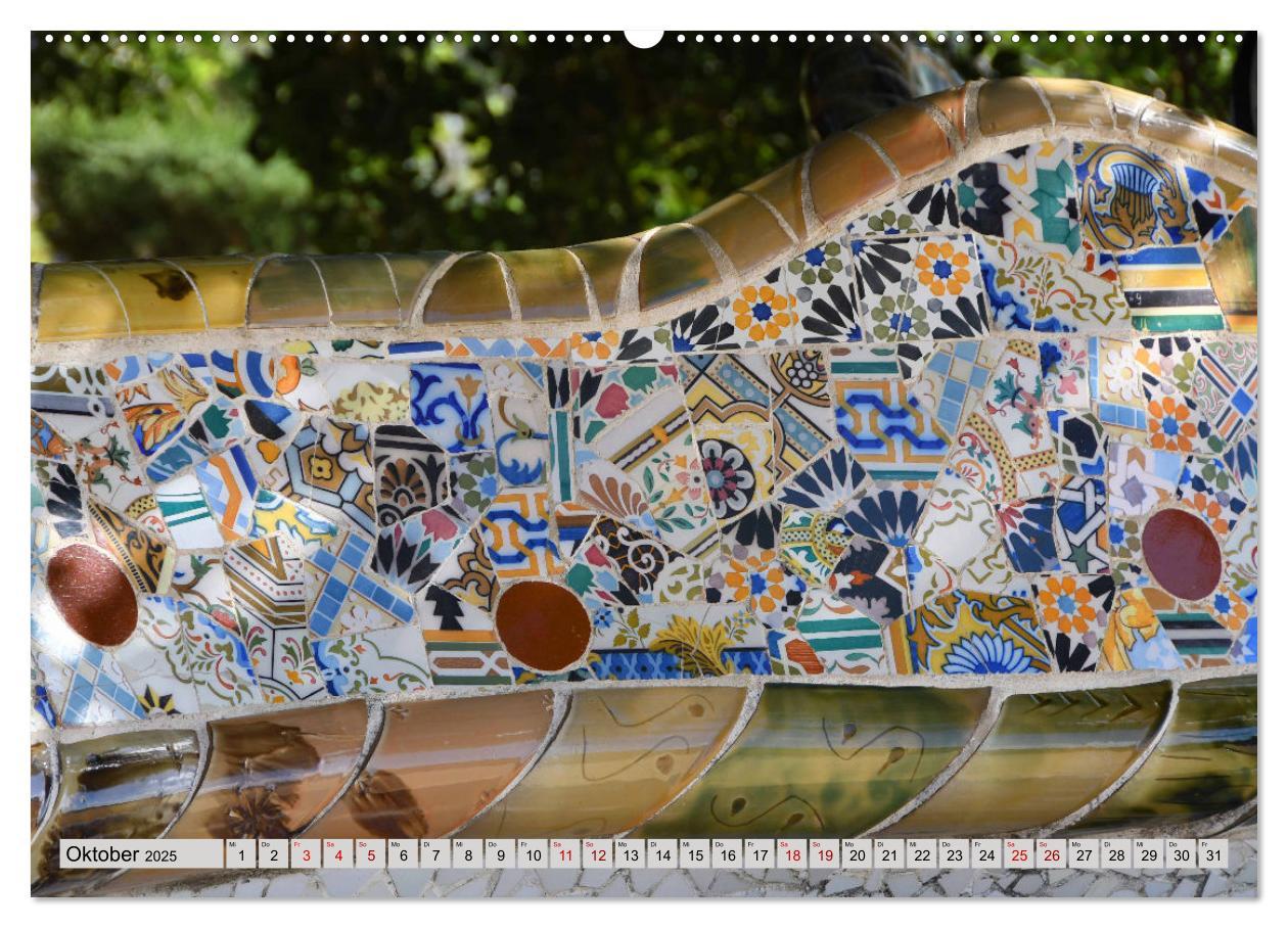 Bild: 9783383930515 | Ein bisschen GAUDI in Barcelona (Wandkalender 2025 DIN A2 quer),...