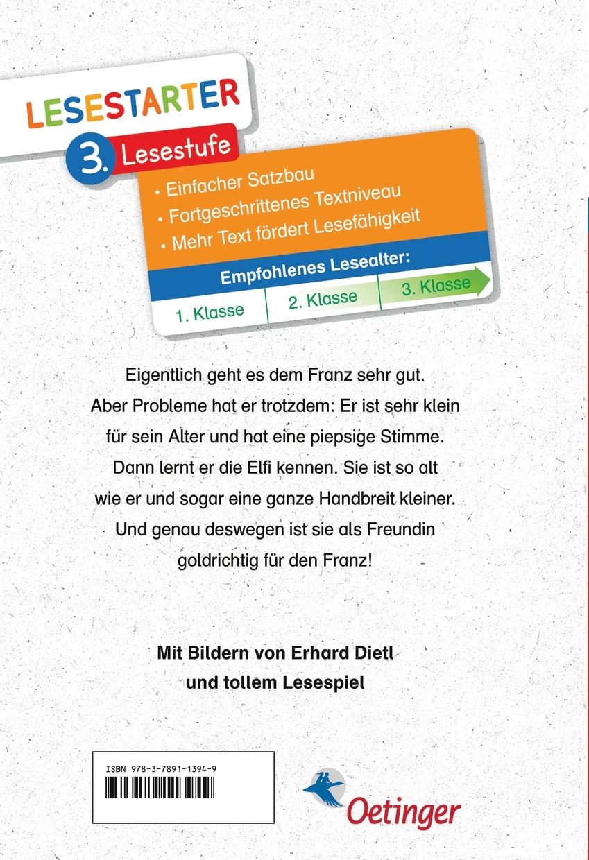 Rückseite: 9783789113949 | Freundschaftsgeschichten vom Franz | Lesestarter. 3. Lesestufe | Buch