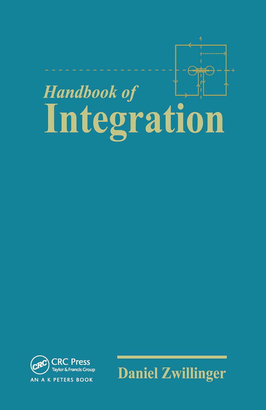 Cover: 9780367450182 | The Handbook of Integration | Daniel Zwillinger | Taschenbuch | 2019