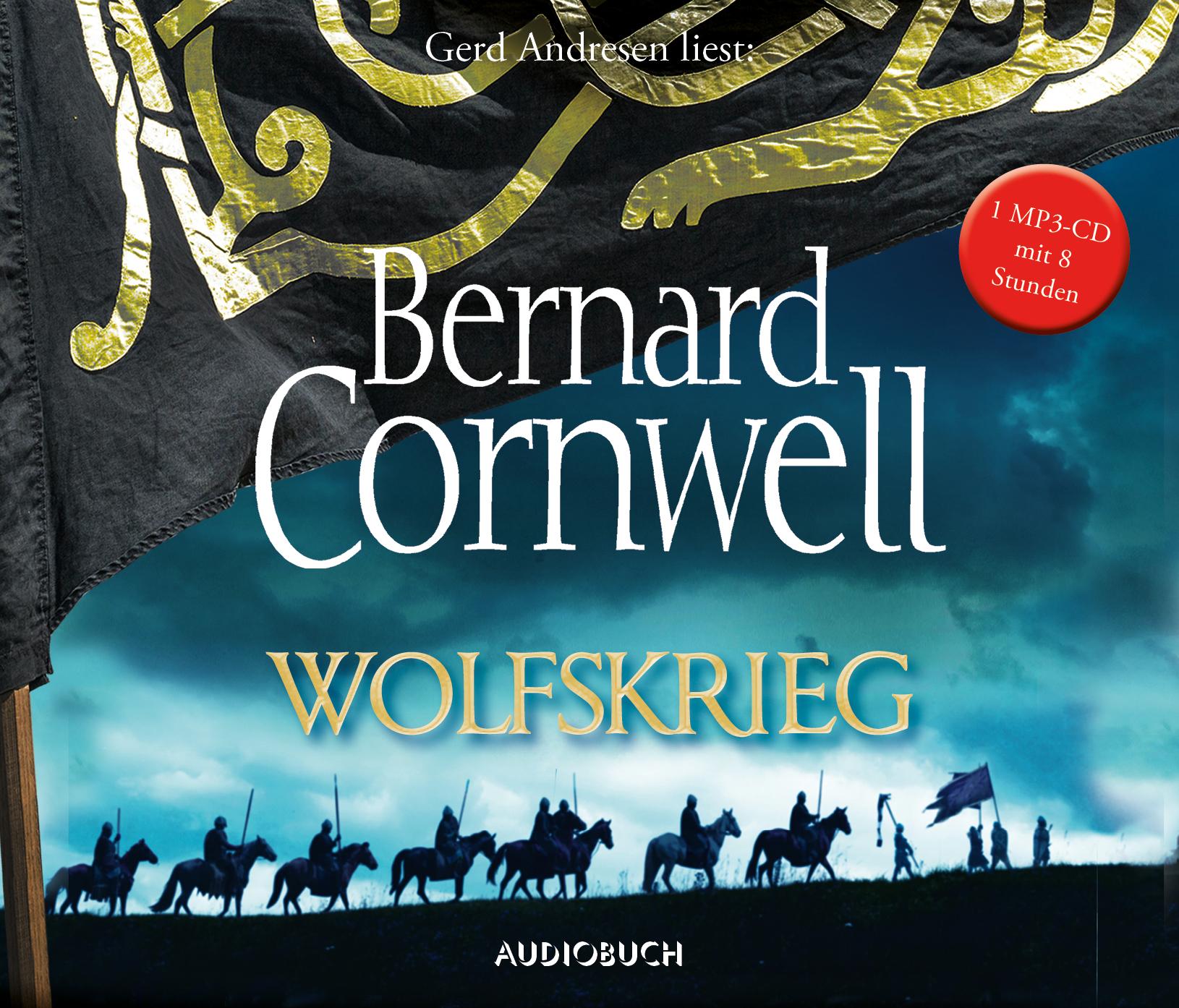 Cover: 9783958625044 | Wolfskrieg | Bernard Cornwell | MP3 | Die Uhtred-Saga | 453 Min.