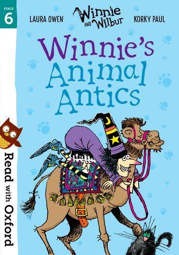 Cover: 9780192769206 | Read with Oxford: Stage 6: Winnie and Wilbur: Winnie's Animal Antics