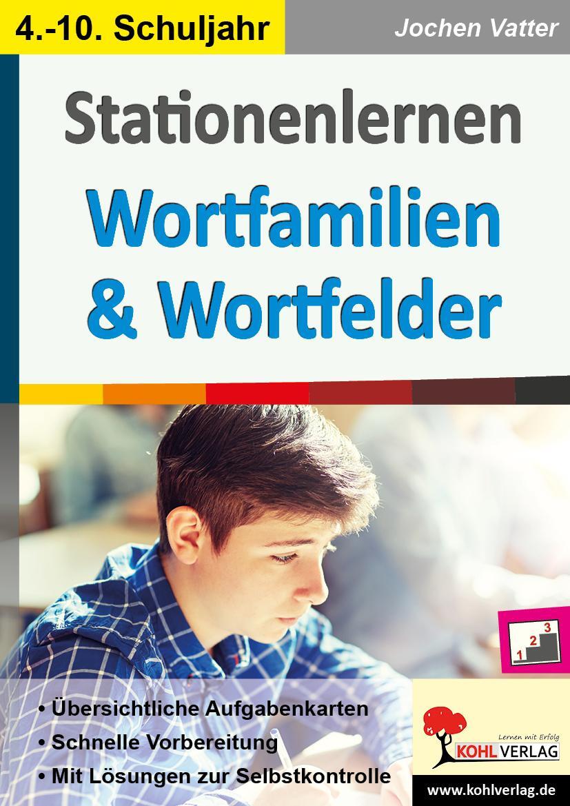 Cover: 9783960404354 | Stationenlernen Wortfamilien & Wortfelder | Jochen Vatter | Buch