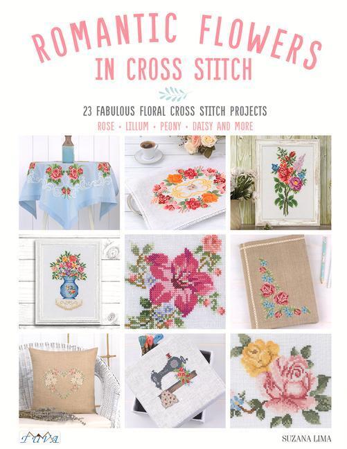 Cover: 9786059192774 | Romantic Flowers in Cross Stitch | Suzana Lima | Taschenbuch | 2019