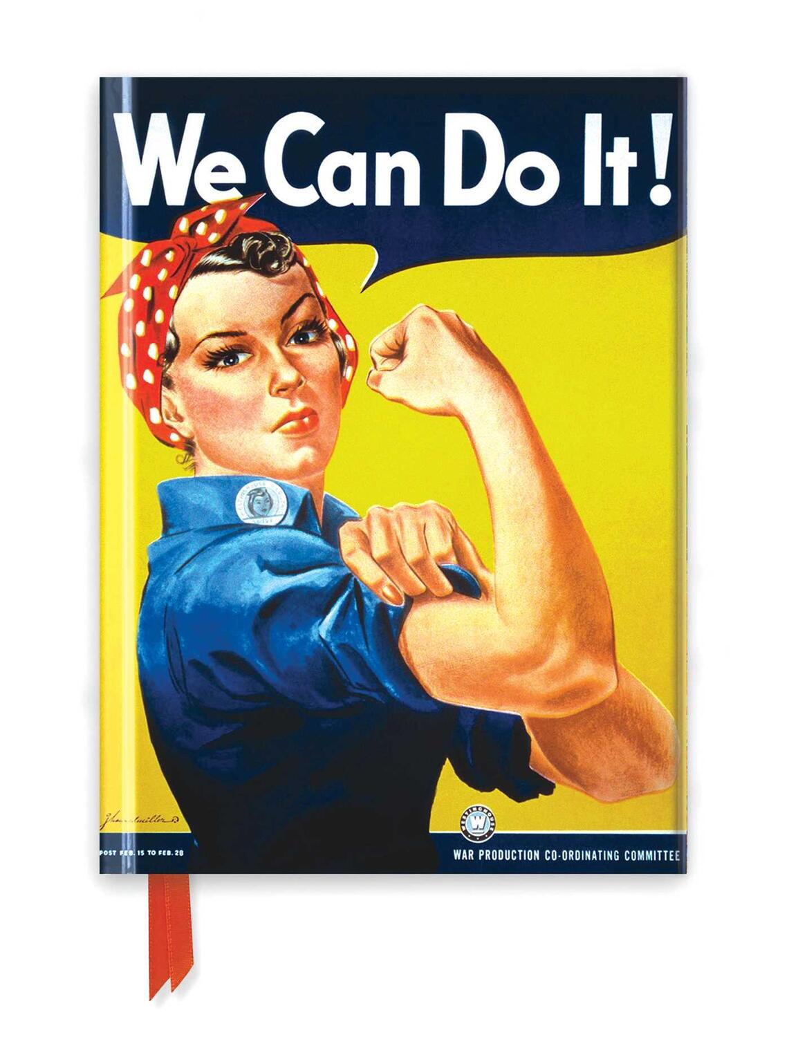 Cover: 9781786640079 | We Can Do It! Poster (Foiled Journal) | Flame Tree Publishing | Buch