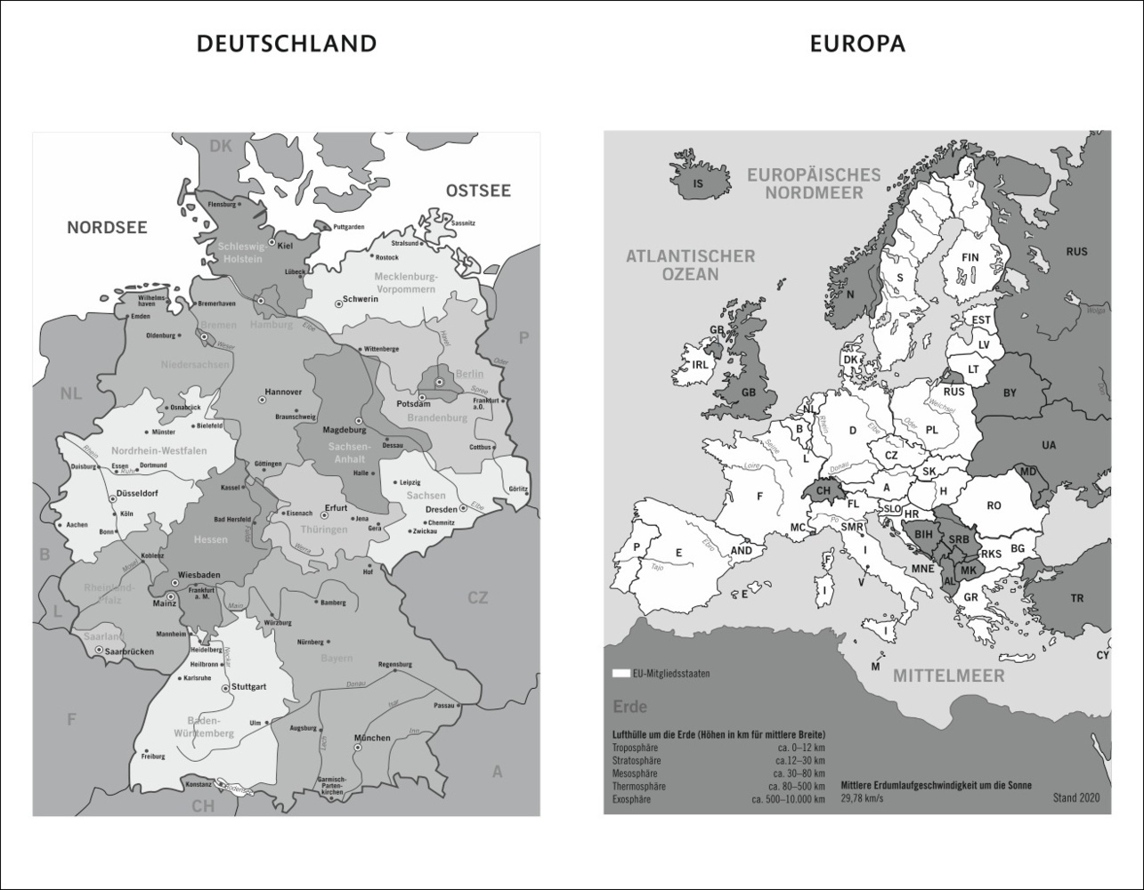 Bild: 9783756407538 | Kombitimer schwarz klein 2025 | Kalender | 160 S. | Deutsch | 2025