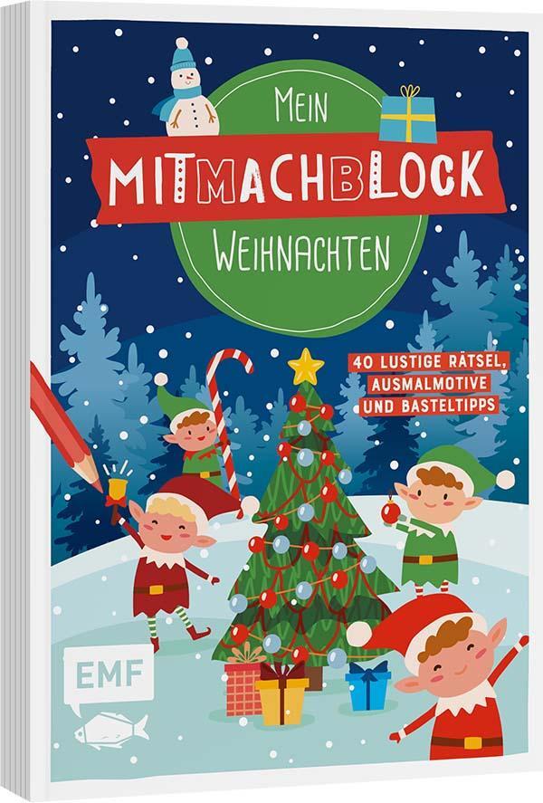 Cover: 9783745913378 | Mein Mitmachblock Weihnachten | Taschenbuch | Deutsch | 2022