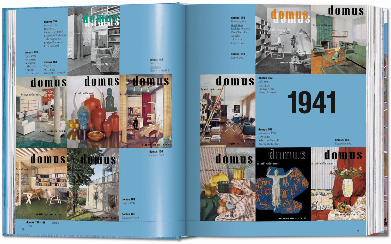 Bild: 9783836593830 | domus 1940-1949 | Charlotte Fiell (u. a.) | Buch | GER, Hardcover